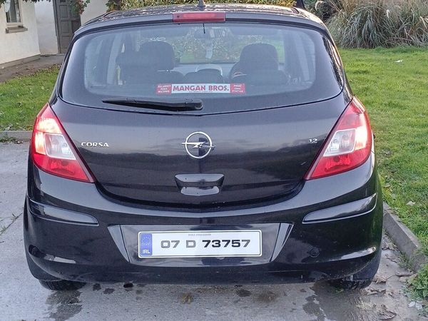 Opel Corsa Hatchback, Petrol, 2007, Black