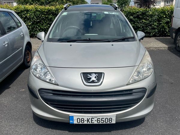 Peugeot 207 Estate, Petrol, 2008, Silver