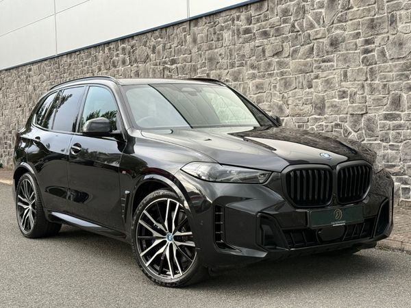 BMW X5 SUV, Petrol Plug-in Hybrid, 2025, Black