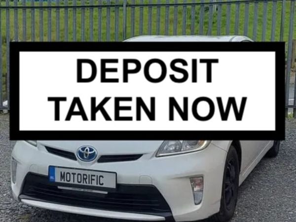 Toyota Prius Hatchback, Petrol Hybrid, 2013, White