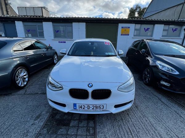 BMW 1-Series Hatchback, Petrol, 2014, White