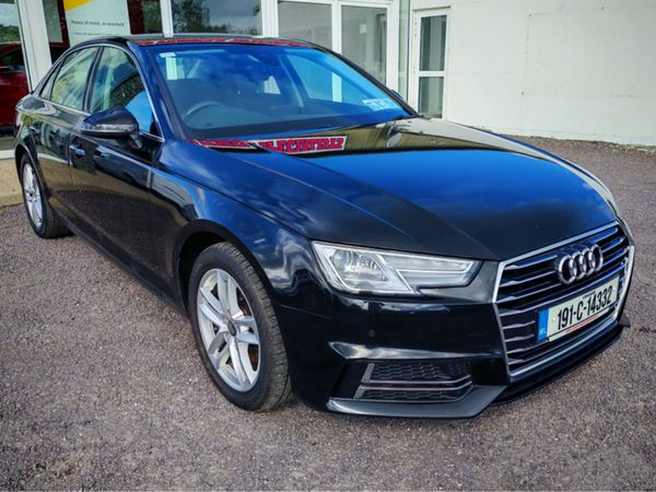 Audi A4 Saloon, Diesel, 2019, Black