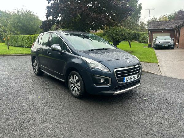 Peugeot 3008 SUV, Diesel, 2016, Blue