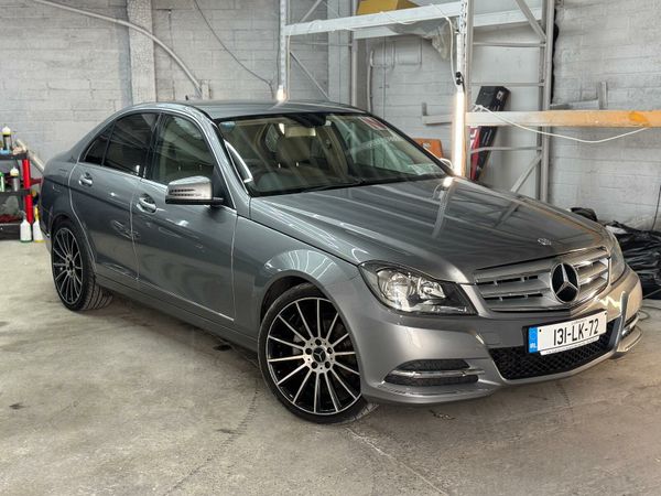 Mercedes-Benz C-Class Saloon, Diesel, 2013, Silver