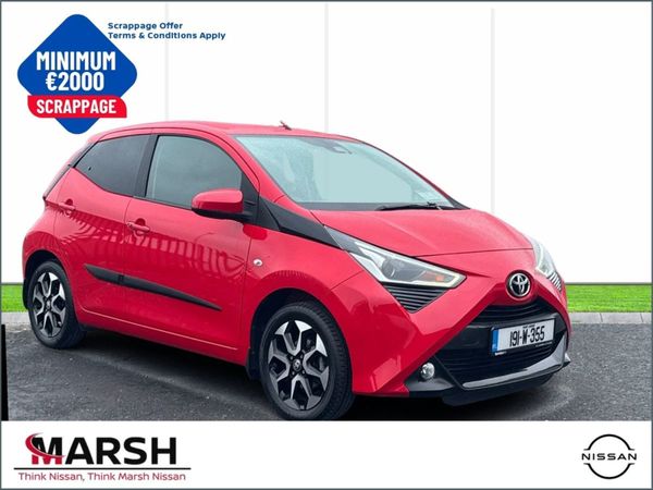 Toyota Aygo Hatchback, Petrol, 2019, Red