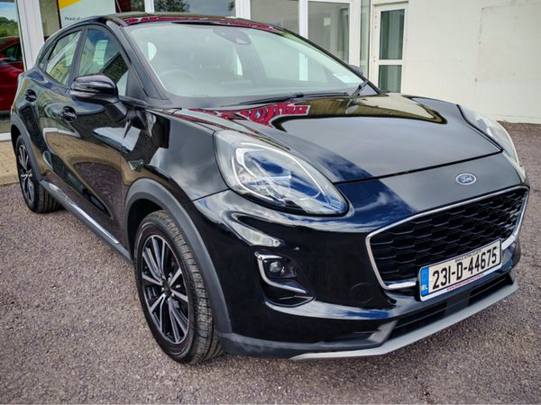 Ford Puma MPV, Petrol Hybrid, 2023, Black