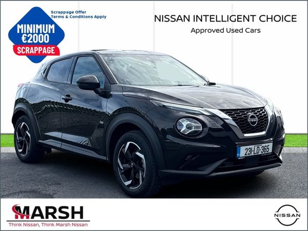 Nissan Juke SUV, Petrol, 2023, Black