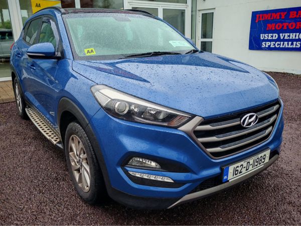 Hyundai Tucson SUV, Diesel, 2016, Blue