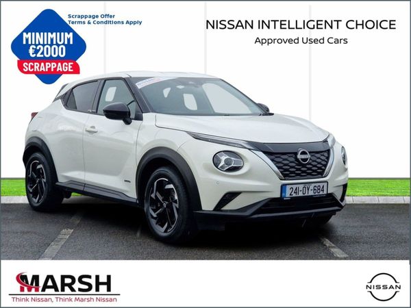 Nissan Juke SUV, Petrol, 2024, White