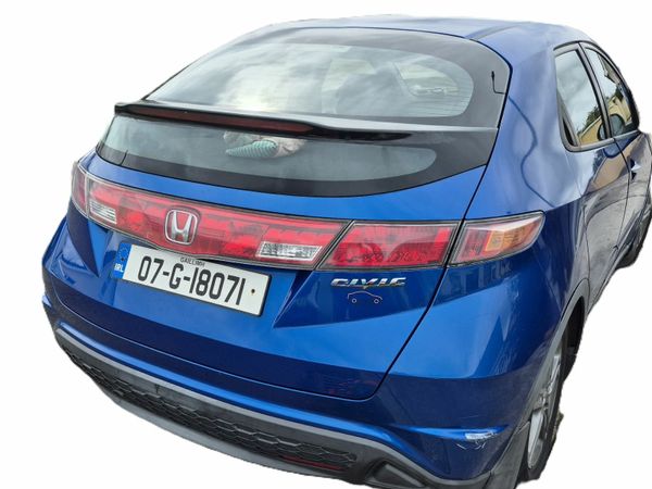 Honda Civic Hatchback, Petrol, 2007, Blue