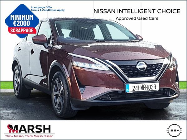 Nissan Qashqai MPV, Petrol, 2024, Red