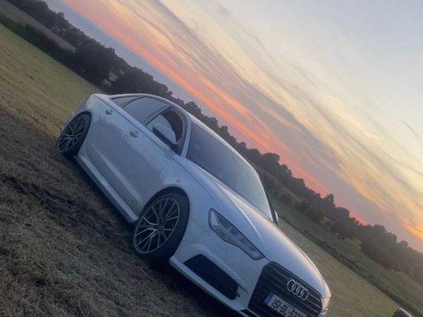 Audi A6 Saloon, Diesel, 2015, White