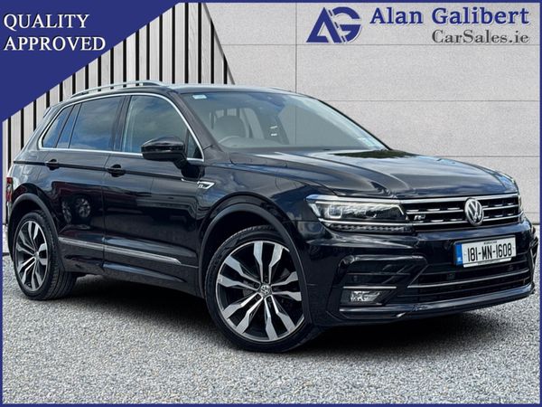 Volkswagen Tiguan SUV, Diesel, 2018, Black