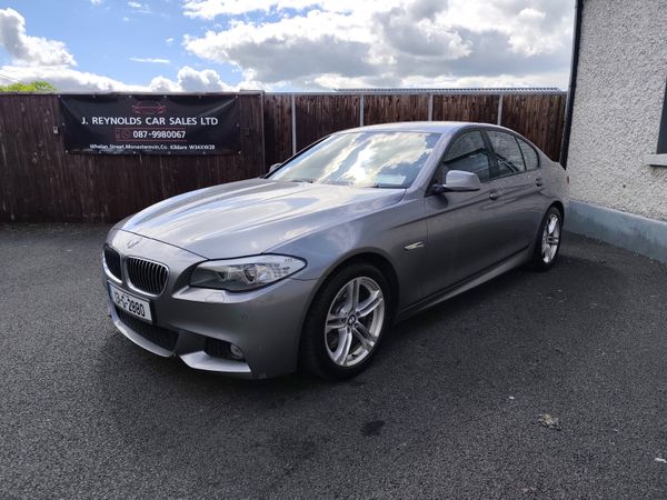 BMW 5-Series Saloon, Diesel, 2013, Grey