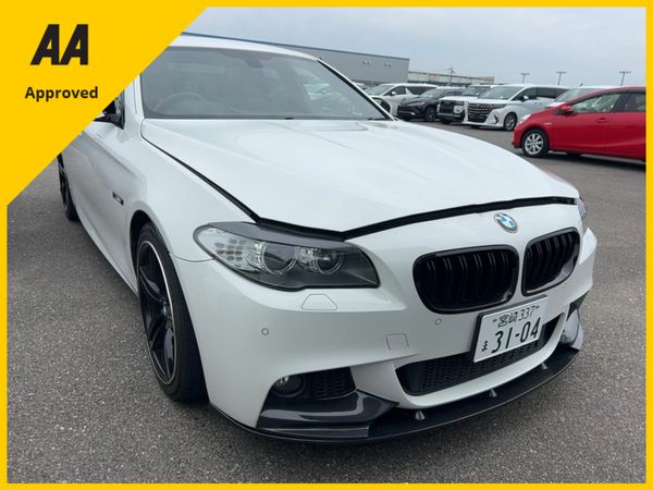 BMW 5-Series Saloon, Diesel, 2013, White