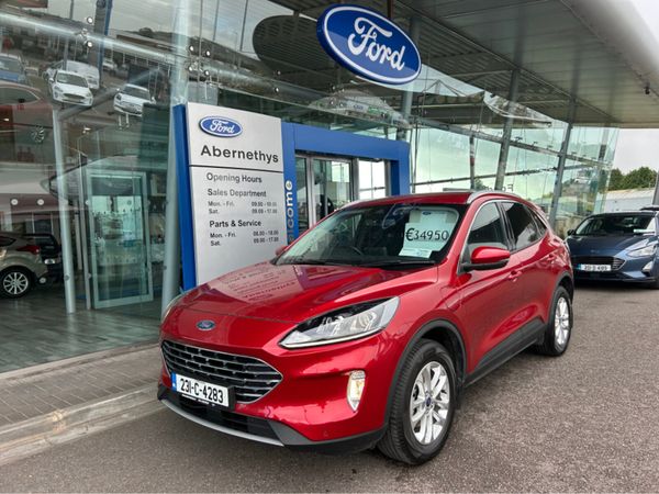 Ford Kuga MPV, Petrol Plug-in Hybrid, 2023, Red