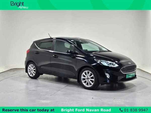 Ford Fiesta Hatchback, Petrol, 2020, Black