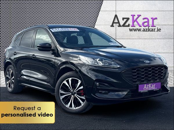 Ford Kuga SUV, Petrol Plug-in Hybrid, 2023, Black
