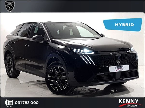 Peugeot 3008 MPV, Petrol Hybrid, 2025, Black