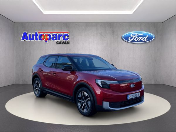 Ford Explorer MPV, Electric, 2024, Red
