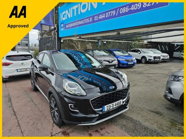 Ford Puma MPV, Petrol Hybrid, 2022, Black
