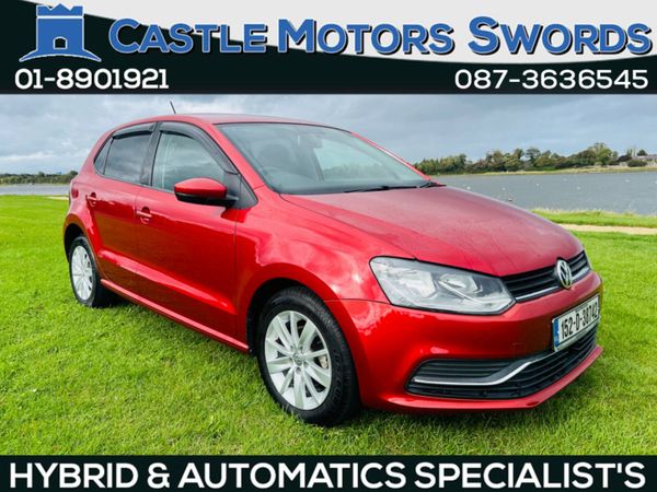 Volkswagen Polo Hatchback, Petrol, 2015, Red