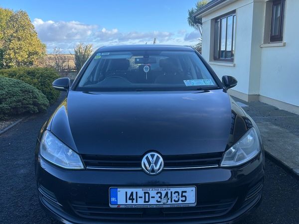 Volkswagen Golf Hatchback, Diesel, 2014, Black