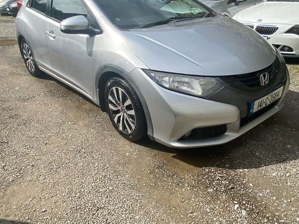 Honda Civic Hatchback, Diesel, 2014, Grey