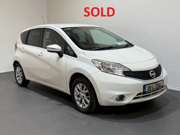 Nissan Note MPV, Petrol, 2015, White