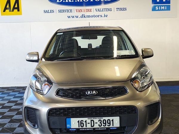 Kia Picanto Hatchback, Petrol, 2016, Silver
