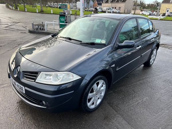 Renault Megane Saloon, Petrol, 2008, Grey