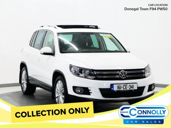 Volkswagen Tiguan SUV, Diesel, 2016, White