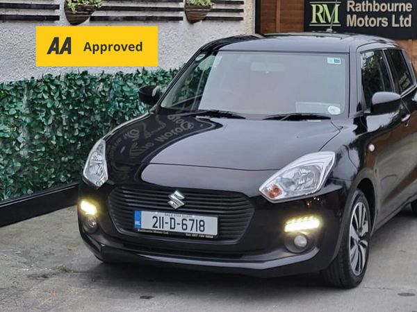 Suzuki Swift Hatchback, Petrol, 2021, Black