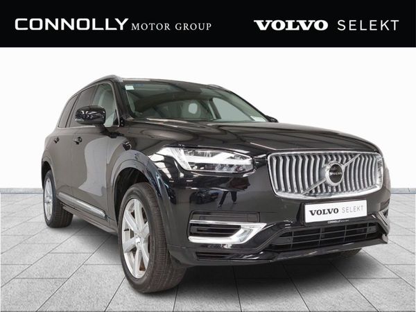 Volvo XC90 SUV, Petrol Plug-in Hybrid, 2022, Black