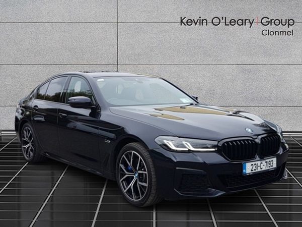 BMW 5-Series Saloon, Petrol Plug-in Hybrid, 2023, Black