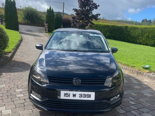 Volkswagen Polo Hatchback, Diesel, 2015, Black