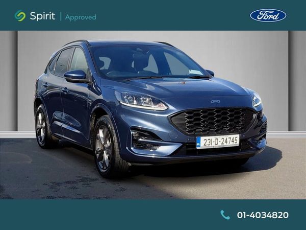 Ford Kuga SUV, Petrol Plug-in Hybrid, 2023, Blue