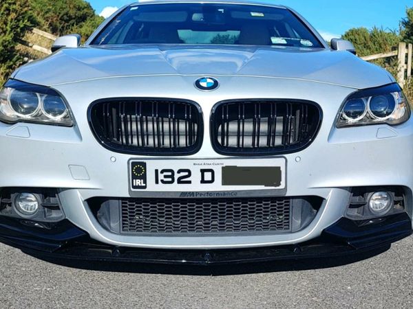 BMW 5-Series Saloon, Diesel, 2013, Silver