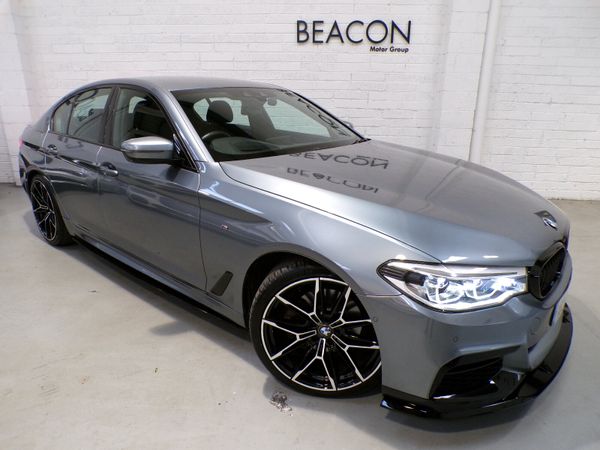 BMW 5-Series Saloon, Diesel, 2018, Grey