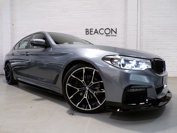 BMW 5-Series Saloon, Diesel, 2018, Grey