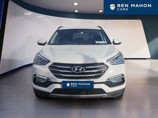 Hyundai Santa Fe SUV, Diesel, 2017, White