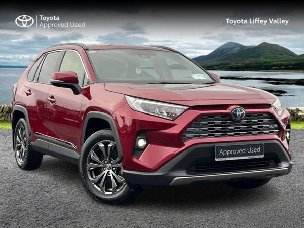 Toyota RAV4 SUV, Petrol Hybrid, 2022, Red