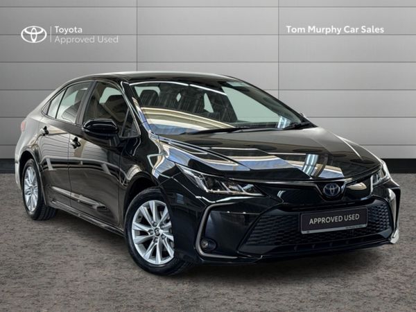 Toyota Corolla Saloon, Petrol Hybrid, 2025, Black