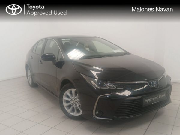 Toyota Corolla Saloon, Petrol Hybrid, 2022, Black