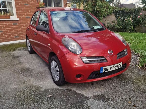 Nissan Micra Hatchback, Petrol, 2008, Red