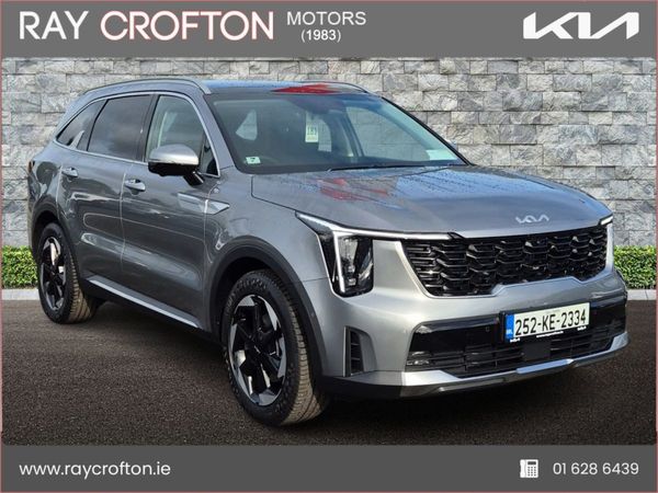 Kia Sorento SUV, Petrol Plug-in Hybrid, 2025, Grey