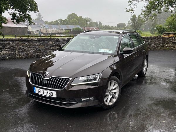 Skoda Superb Estate, Diesel, 2019, Brown