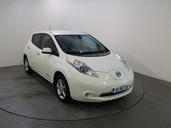 Nissan Leaf Hatchback, Electric, 2016, White