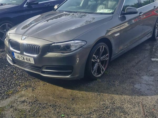 BMW 5-Series Saloon, Diesel, 2014, Grey