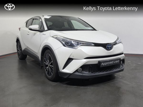 Toyota C-HR SUV, Petrol Hybrid, 2017, White